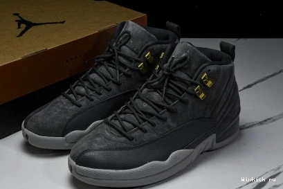 Grey 12 Retro Dark Jordan 0718